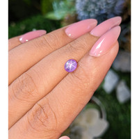 1.20 Ct. Purple Star Sapphire from Ceylon (Sri Lanka) Life Style