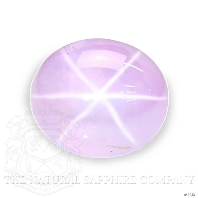 5.04 Ct. Purplish Pink Star Sapphire from Ceylon (Sri Lanka)