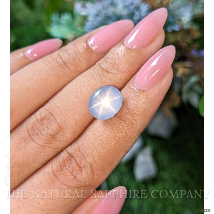 5.05 Ct. Blue Star Sapphire from Ceylon (Sri Lanka)