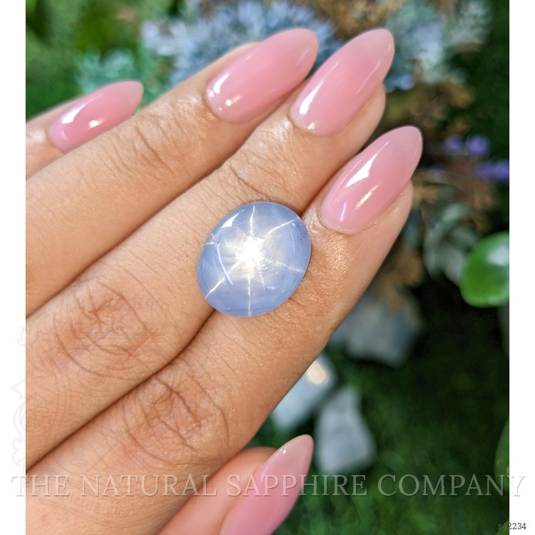 17.37 Ct. Blue Star Sapphire from Ceylon (Sri Lanka)