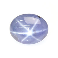 14.09 Ct. Purplish Blue Star Sapphire from Ceylon (Sri Lanka) Video