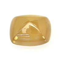 8.85 Ct. Yellowish Brown Cabochon Sapphire from Ceylon (Sri Lanka) Video