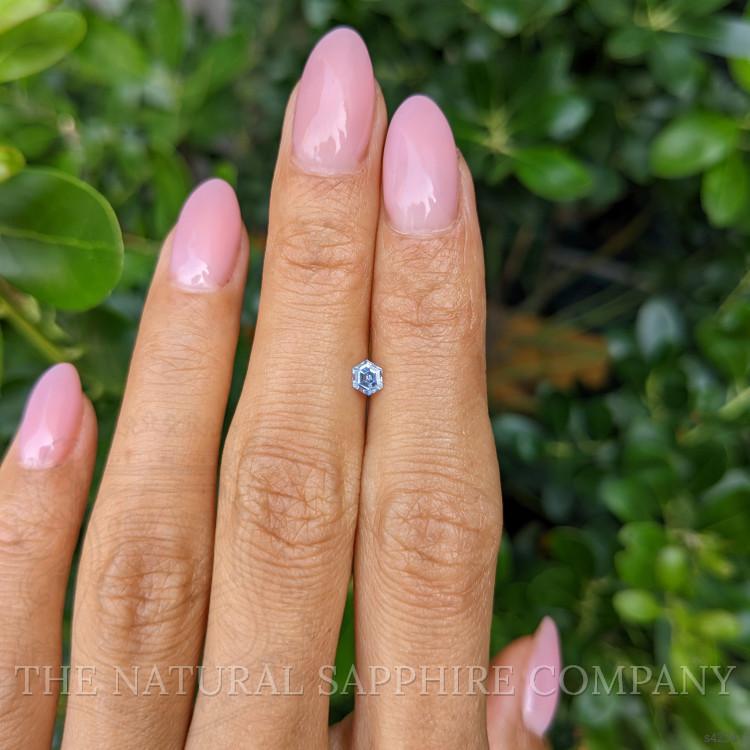0.28 Ct. Blue Sapphire from Ceylon (Sri Lanka)