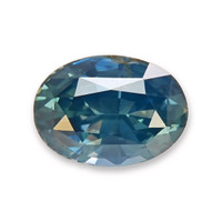 1.62 Ct. Greenish Blue Sapphire from Madagascar Video