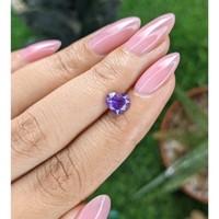 1.24 Ct. Purple Sapphire from Tanzania Life Style