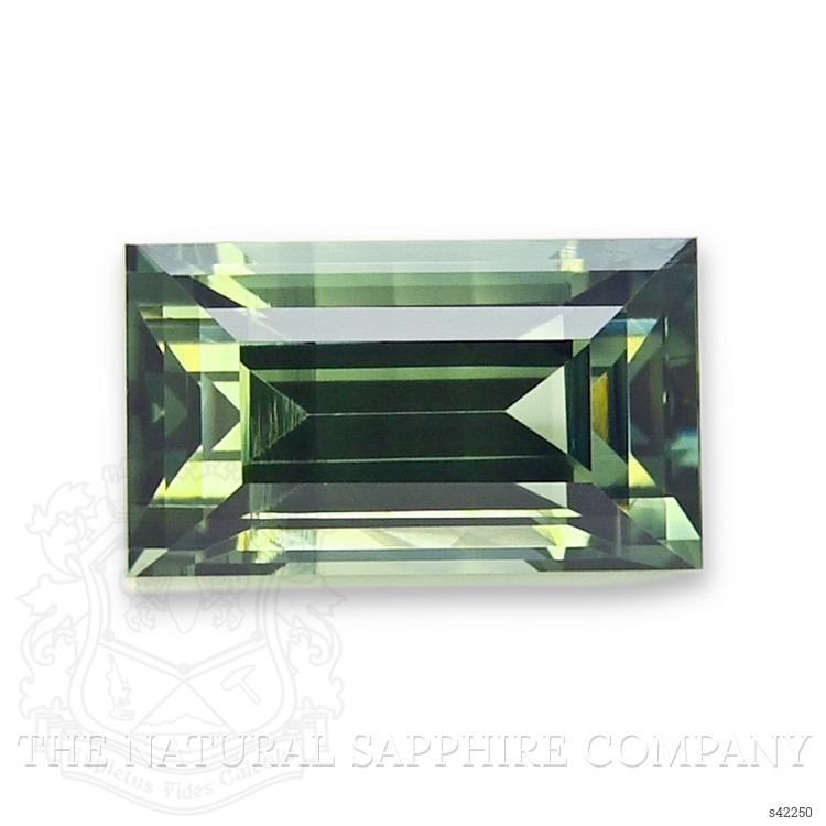 1.68 Ct. Yellowish Green Sapphire from Ceylon (Sri Lanka)