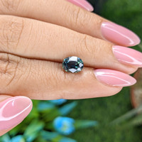 2.03 Ct. Bluish Green Sapphire from Ceylon (Sri Lanka) Life Style