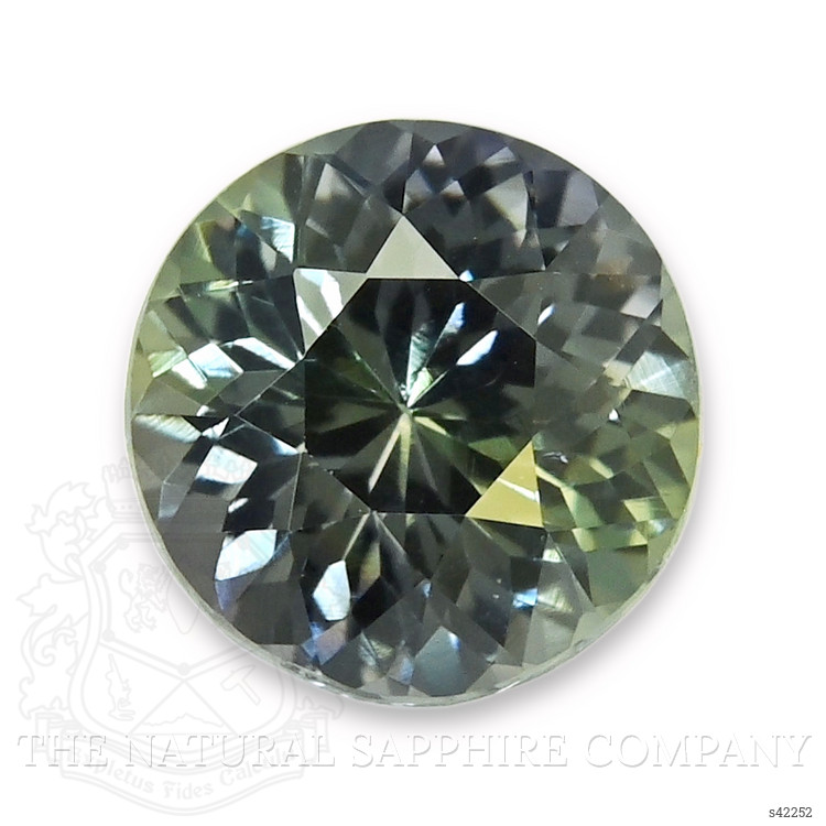 1.80 Ct. Yellowish Green Sapphire from Ceylon (Sri Lanka)