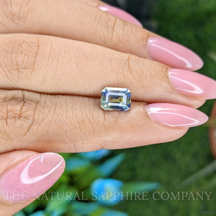 2.02 Ct. Bi Color Sapphire from Tanzania