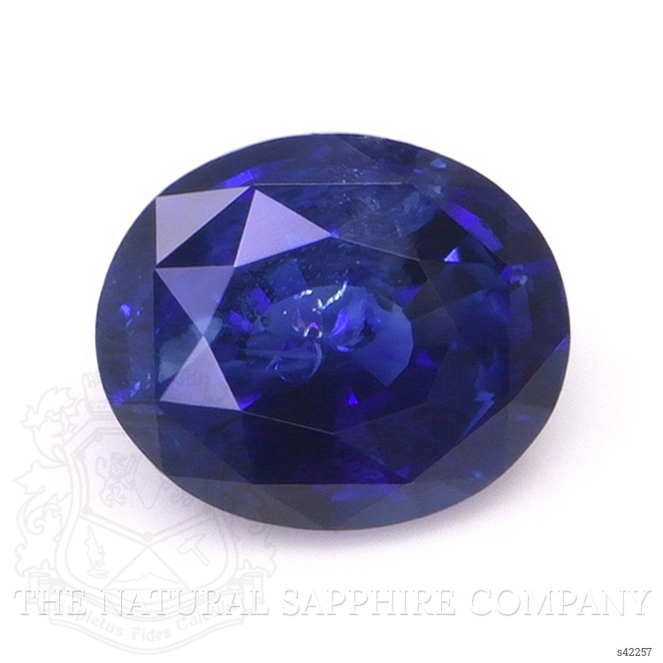 0.69 Ct. Blue Sapphire from Ceylon (Sri Lanka)