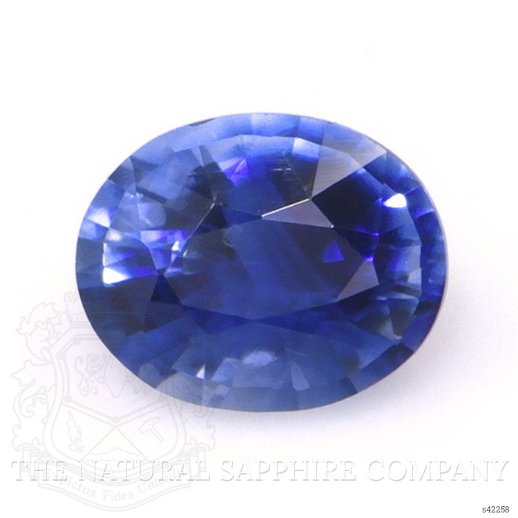0.45 Ct. Blue Sapphire from Ceylon (Sri Lanka)