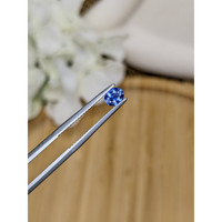 0.39 Ct. Blue Sapphire from Ceylon (Sri Lanka) Life Style
