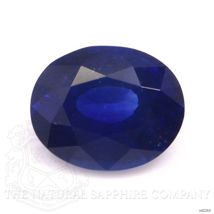0.53 Ct. Blue Sapphire from Ceylon (Sri Lanka)