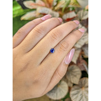 0.53 Ct. Blue Sapphire from Ceylon (Sri Lanka) Life Style