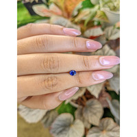 0.53 Ct. Blue Sapphire from Ceylon (Sri Lanka) Life Style
