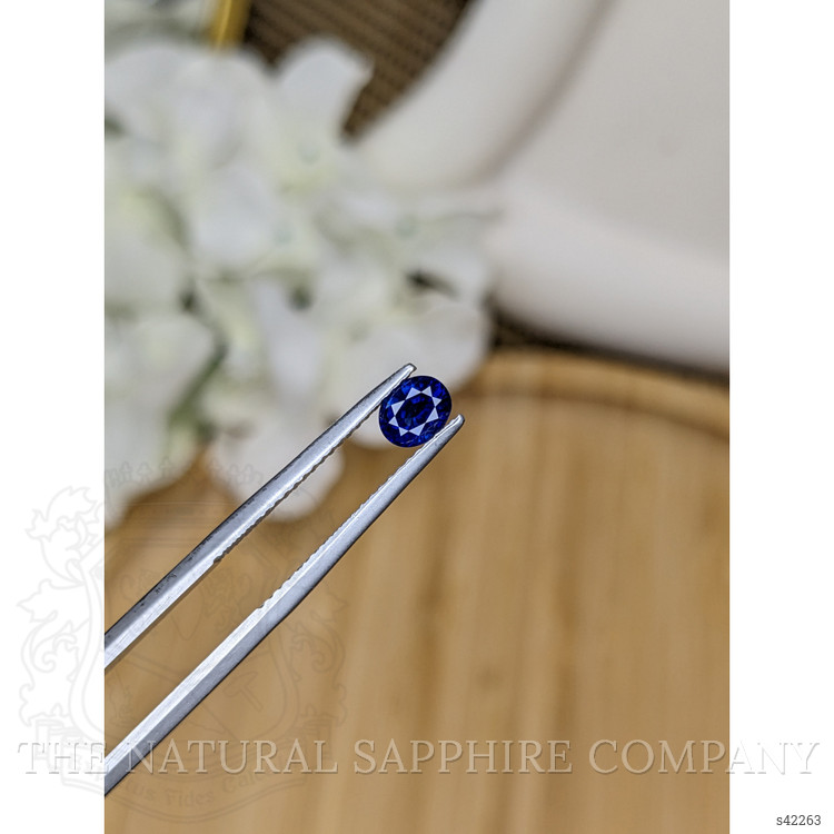 0.53 Ct. Blue Sapphire from Ceylon (Sri Lanka)