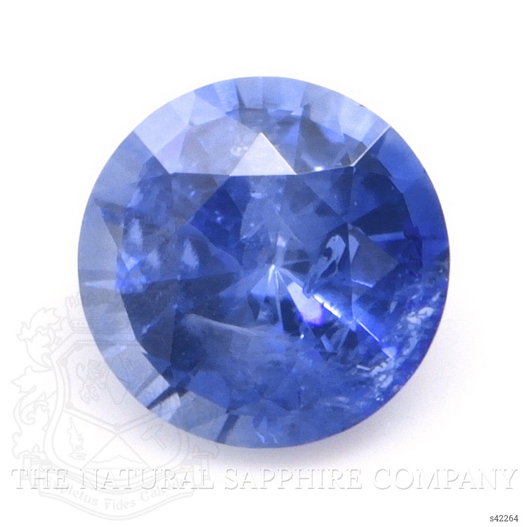 0.39 Ct. Blue Sapphire from Ceylon (Sri Lanka)