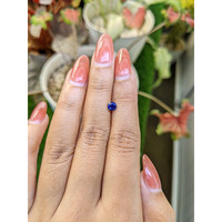 0.54 Ct. Blue Sapphire from Ceylon (Sri Lanka) Life Style