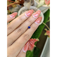 0.54 Ct. Blue Sapphire from Ceylon (Sri Lanka) Life Style