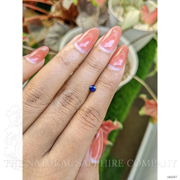 0.32 Ct. Blue Sapphire from Ceylon (Sri Lanka)
