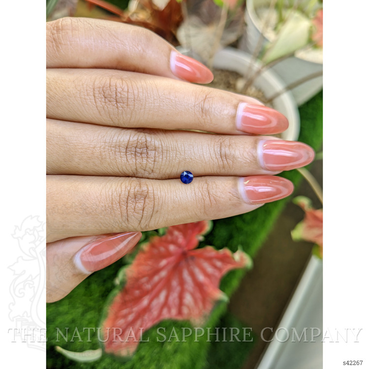 0.32 Ct. Blue Sapphire from Ceylon (Sri Lanka)