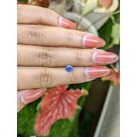 0.43 Ct. Blue Sapphire from Ceylon (Sri Lanka) Life Style