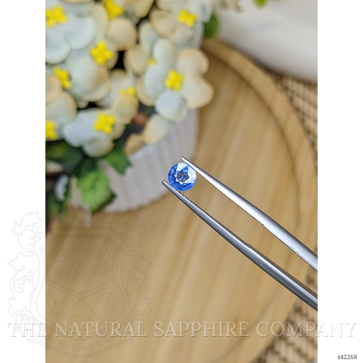 0.43 Ct. Blue Sapphire from Ceylon (Sri Lanka)
