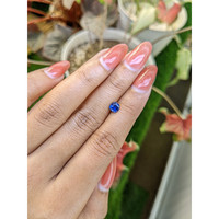 0.75 Ct. Blue Sapphire from Ceylon (Sri Lanka) Life Style