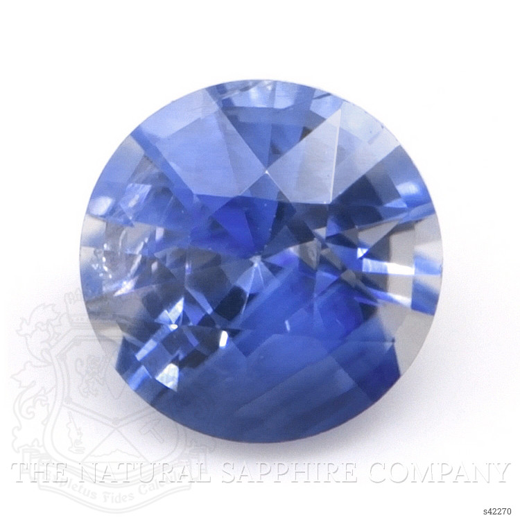 0.49 Ct. Bi Color / Parti Sapphire from Ceylon (Sri Lanka)