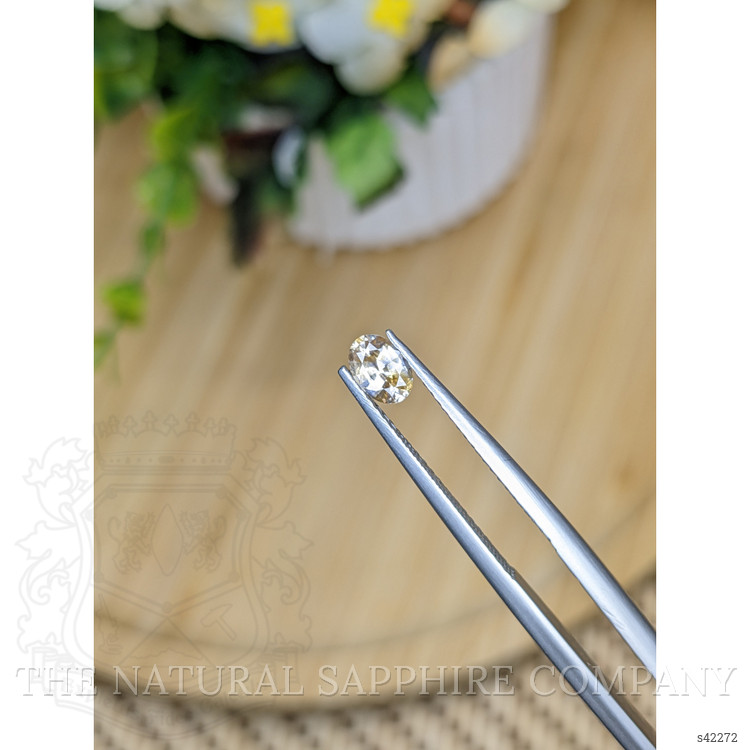 0.45 Ct. Bi Color / Parti Sapphire from Ceylon (Sri Lanka)