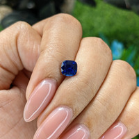 1.21 Ct. Blue Sapphire from Tanzania Life Style