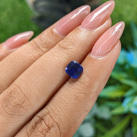 1.21 Ct. Blue Sapphire from Tanzania Life Style