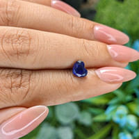 1.30 Ct. Blue Sapphire from Tanzania Life Style
