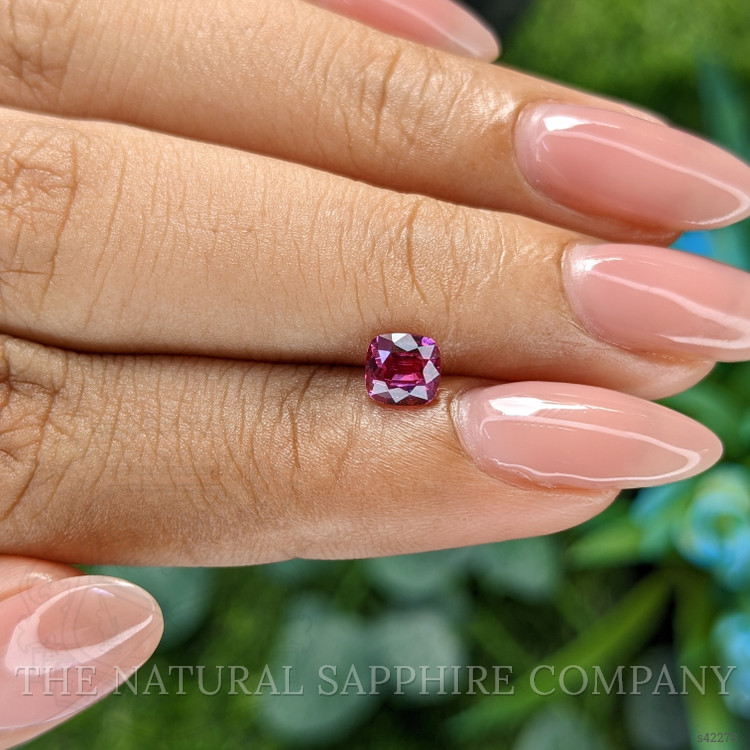 0.70 Ct. Purplish Pink Sapphire from Tanzania