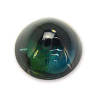 3.56 Ct. Bluish Green Cabochon Sapphire from Madagascar Video