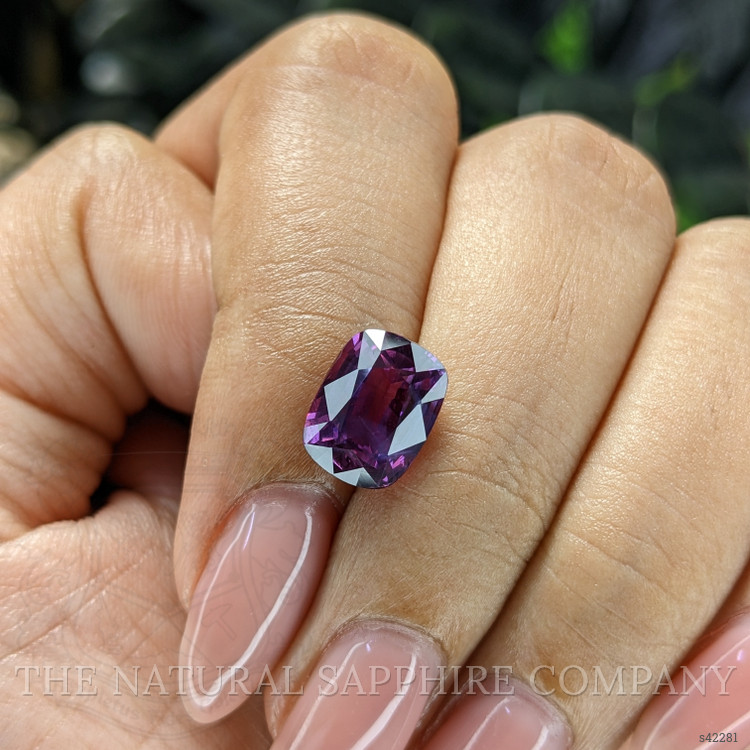 4.06 Ct. Pinkish Purple Sapphire from Tanzania