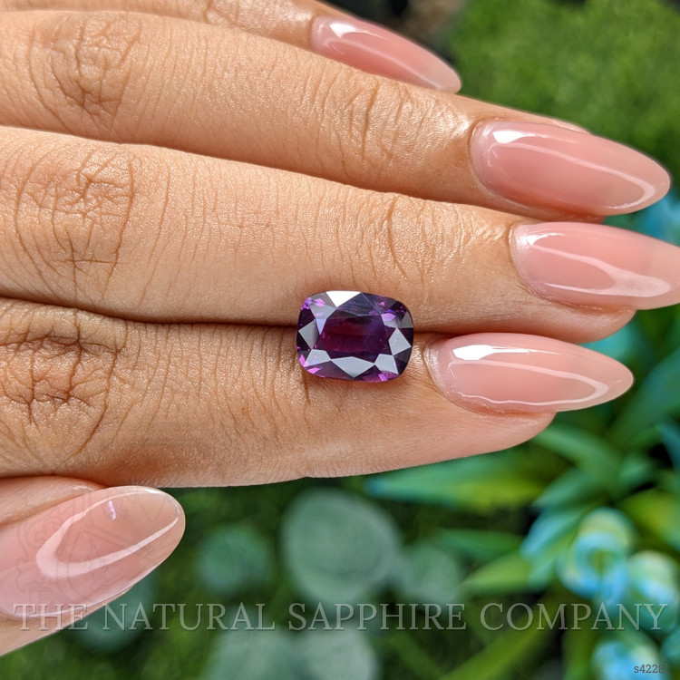 4.06 Ct. Pinkish Purple Sapphire from Tanzania