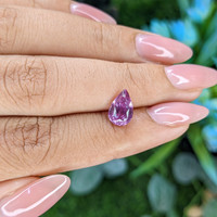 2.14 Ct. Purplish Pink Sapphire from Tanzania Life Style