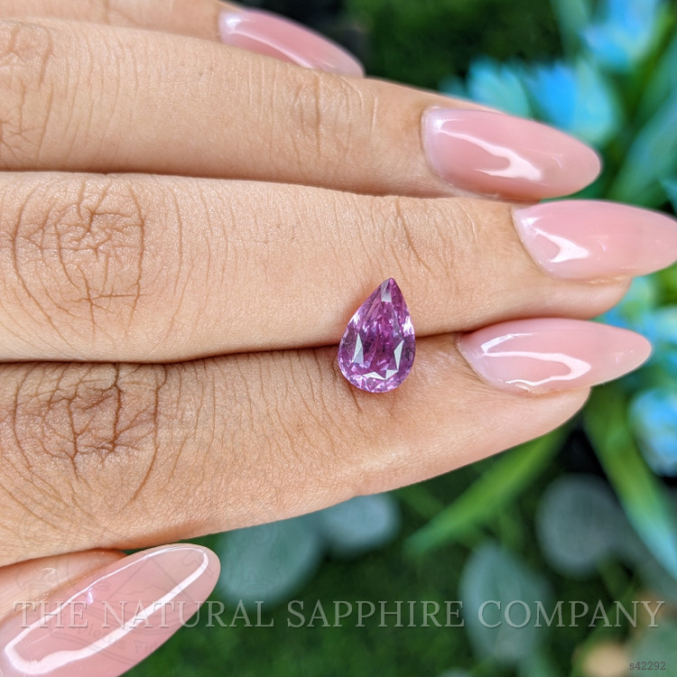 2.14 Ct. Purplish Pink Sapphire from Tanzania