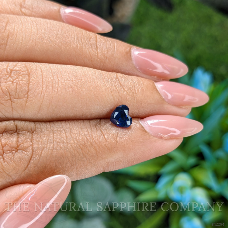 0.87 Ct. Blue Sapphire from Tanzania