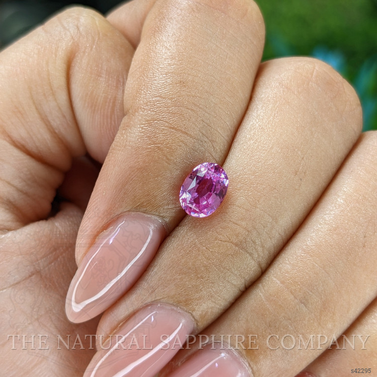 1.27 Ct. Purplish Pink Sapphire from Tanzania