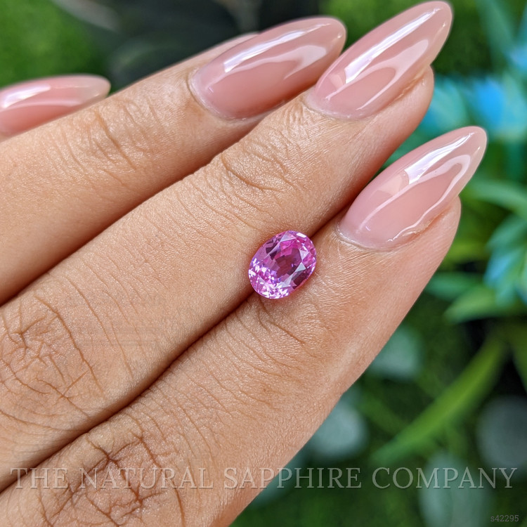 1.27 Ct. Purplish Pink Sapphire from Tanzania