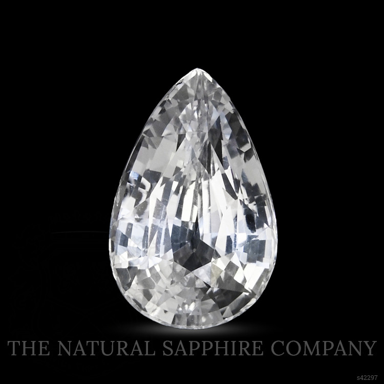 3.12 Ct. White Sapphire from Tanzania