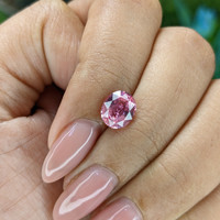 2.03 Ct. Pink Sapphire from Tanzania Life Style