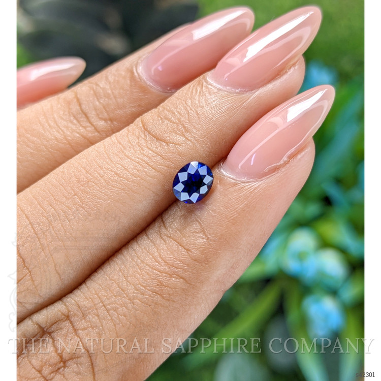 0.92 Ct. Blue Sapphire from Tanzania