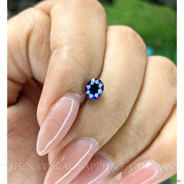 0.92 Ct. Blue Sapphire from Tanzania