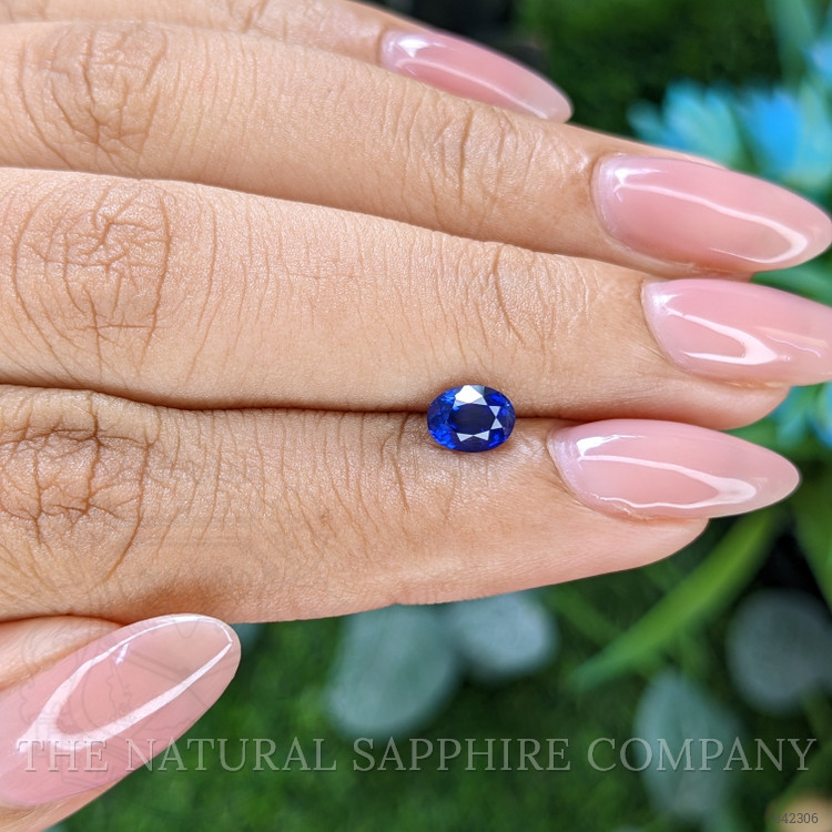 0.75 Ct. Blue Sapphire from Tanzania
