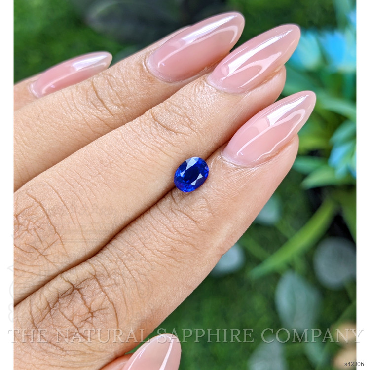 0.75 Ct. Blue Sapphire from Tanzania