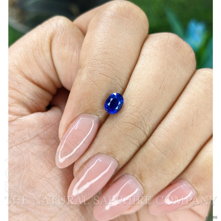 0.75 Ct. Blue Sapphire from Tanzania