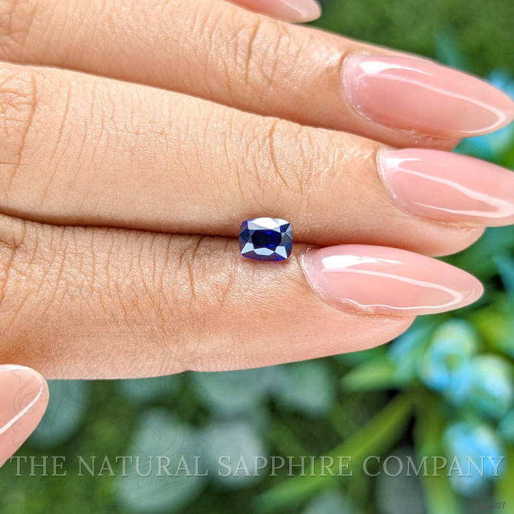 0.66 Ct. Blue Sapphire from Tanzania
